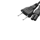 Cabo De Energia Ac Tipo 8 3m Bipolar 2x0.75mm