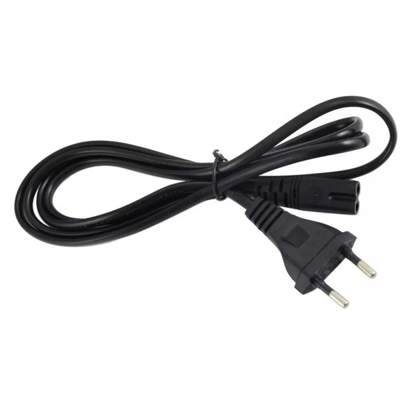 Cabo De Força Bipolar Tipo 8 Para Fonte De Impressora 1.5 Mts