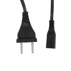 Cabo de Força Tipo 8 10A 300V Preto  Duallux