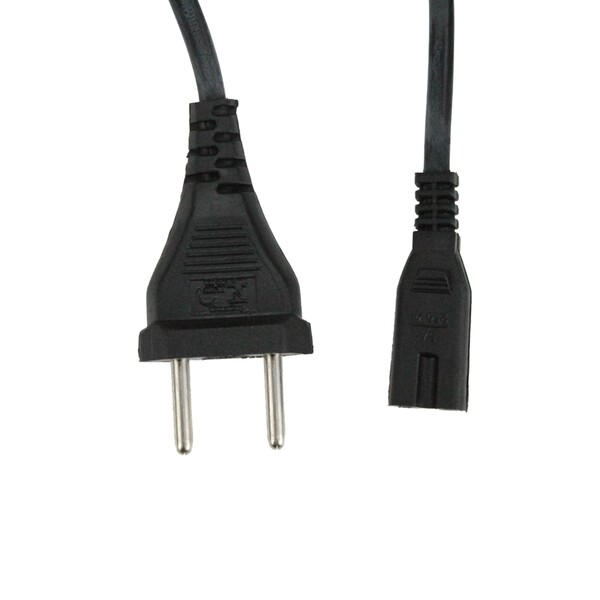 Cabo de Força Tipo 8 10A 300V Preto  Duallux