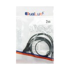 Cabo de Força Tipo 8 10A 300V Preto  Duallux