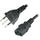 Cabo De Força Tripolar 10a 1.2 Metros Preto