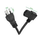 Cabo De Força Tripolar 90º Graus 1.5mts Pc Fontes Monitores