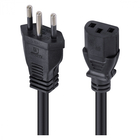 Cabo De Força Tripolar Para Fonte 3x0,75 Mm 250v - 3 Metros -