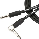 Cabo De Guitarra Angel 0,30mm Conector P10/p10 90º 20ft 6,10