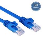Cabo De Rede 30 Metros Patch Cord Azul