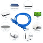 Cabo De Rede 3 Metros Crimpado Internet Rj45 Cat5e Ethernet L