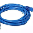 Cabo De Rede Cat5 2 Metros Azul Vai Testado Pronto Para Usar