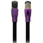 Cabo De Rede Cat8 Patch Cord Ftp 2000 Mhz / 40 Gbps 3m Roxo