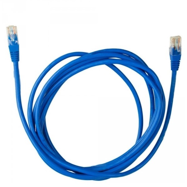 Cabo De Rede Cat.5e 2.5m Pc-ethu25bl Azul Patch Cord Plus Cab