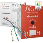 Cabo De Rede Cat.5e Cmx 305m Branco Nexans - Cx / 305
