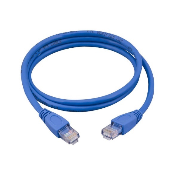 Cabo De Rede Cat.6 10m Pc-eth6u100bl Azul Patch Cord Plus Cab