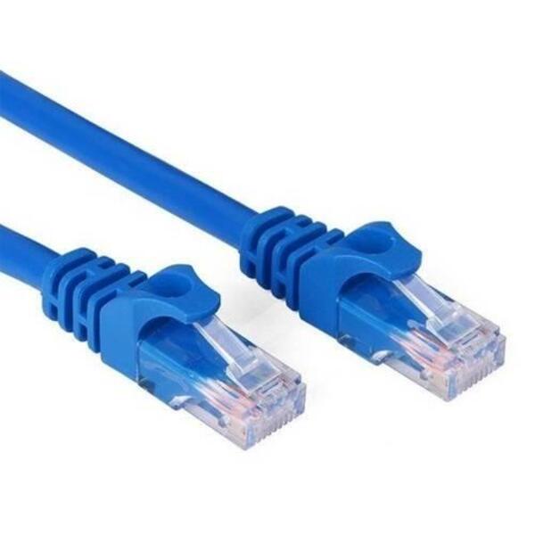 Cabo De Rede Ethernet Lan Rj45 Cat 6 Utp Azul - 3 Metros