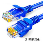 Cabo De Rede Ethernet Rj45 3 Metros