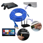 Cabo De Rede Furukawa Sohoplus Cat5  24awg 305 Metros Cmx Azul