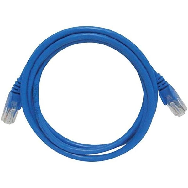 Cabo De Rede Patch Cord Cat6 1.5mt Azul Seccon Com Anatel