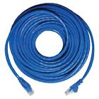 Cabo De Rede Plus Cable Pc Eth6e Patch Cord Cat6 Azul - 10 Me