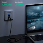 Cabo De Rede Rj45 Ugreen Cat6 Utp Macho 5 Metros Preto