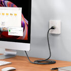 Cabo De Rede Rj45 Ugreen Cat7 F/ftp Macho 2 Metros Preto