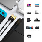 Cabo De Rede Rj45 Ugreen Cat7 F/ftp Macho 5 Metros Preto