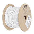 Cabo de Rede Trançado Branco Dni