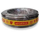 Cabo de Som 2x1,5mm à Metro Preto e Cristal 300V Megatron