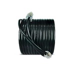 Cabo De Telefonia  Montado Com Conectores Rj11 Preto 1 Metro