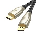 Cabo De Vídeo Ugreen Displayport 1.4 Macho/macho 3m Preto