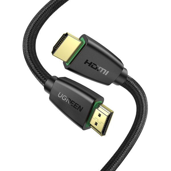 Cabo De Vídeo Ugreen Hdmi Macho/fêmea 4k-60hz 10m Preto
