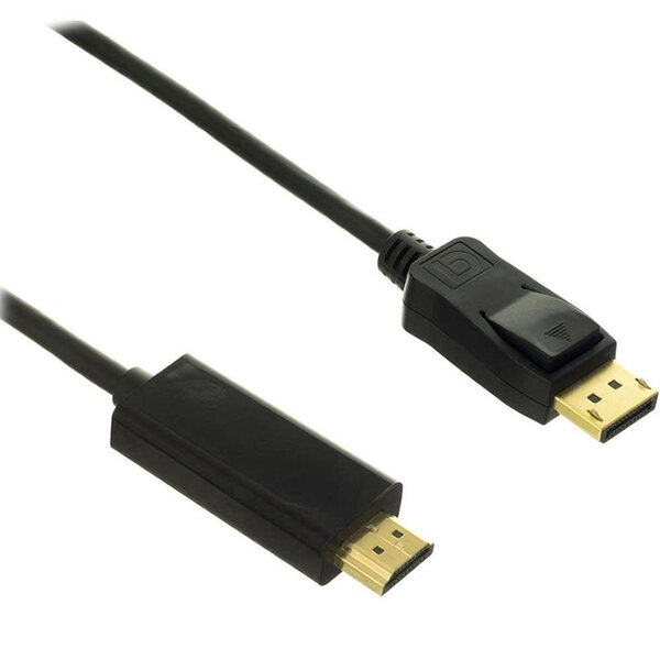 Cabo Displayport Para Hdmi 1,80 Metros