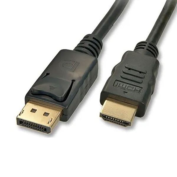Cabo Displayport Para Hdmi 3 Metros Para Projetor Multimidia