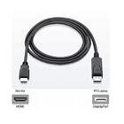 Cabo Displayport Para Hdmi Blindado (dp Macho X Hdmi Macho) 1