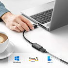 Cabo Displayport Ugreen Para Hdmi Fêmea 4k 2k/60hz 25cm