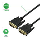 Cabo Dvi-d 24+1 + Dvi24+1 Dual Link 5 Metros Original 5+