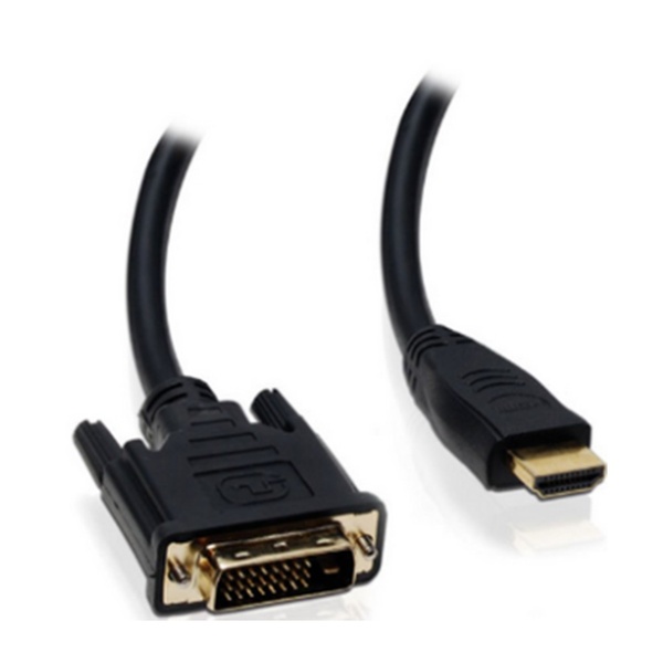 Cabo Dvi Macho X Hdmi Macho 1,8 Metros