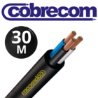 Cabo Eletrico Para Extensão Pp 3x2,5mm De 30 Metros