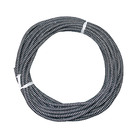 Cabo Elétrico Revestido Em Tecido Trançado Mescla 10 Metros