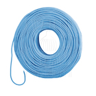 Cabo Elétrico Revestido Tecido Encapado 10 Metros Cor Azul