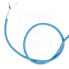 Cabo Elétrico Revestido Tecido Encapado 10 Metros Cor Azul