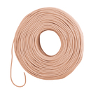 Cabo Elétrico Revestido Tecido Encapado 1 Metro Cor Pessego