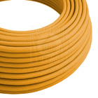 Cabo Elétrico Revestido Tecido Encapado 5 Metros Cor Amarelo