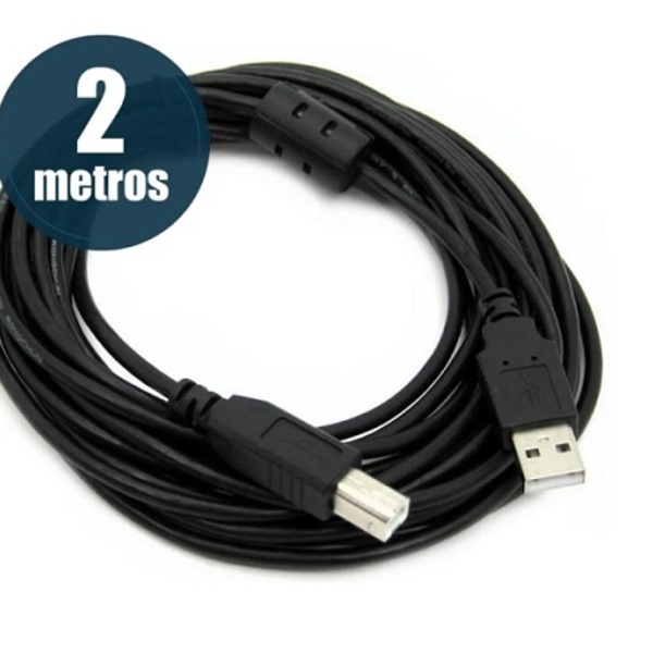 Cabo Exbom De Impressora Usb 2.0 2 0 Metros Am+bm Od4.8/ Com