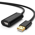 Cabo Extensor Ativo Ugreen Us121 Usb 2.0 Macho Fêmea 10m