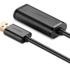 Cabo Extensor Ativo Ugreen Us121 Usb 2.0 Macho Fêmea 10m