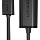Cabo Extensor Ativo Ugreen Usb 2.0 Com Chipset 15m Preto