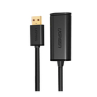 Cabo Extensor Ativo Ugreen Usb 2.0 Com Chipset 15m Preto
