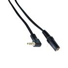 Cabo Extensor De Áudio P2 Estéreo Macho Para P2 Fêmea 1,80 M