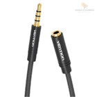 Cabo Extensor Extensão P3 P2 4 Vias P/ Headset Celular