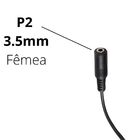 Cabo Extensor P2p2 2m
