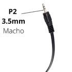 Cabo Extensor P2p2 2m